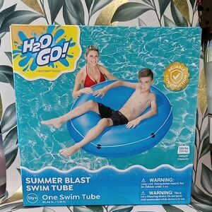 Blue Summer Blast Swim Tube